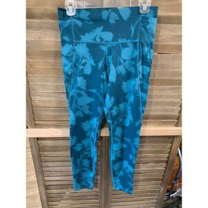 NWT All In Motion Leggings High Rise Yoga Athletic Workout Blue Women Sz Medium